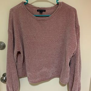 American Eagle pink sweater